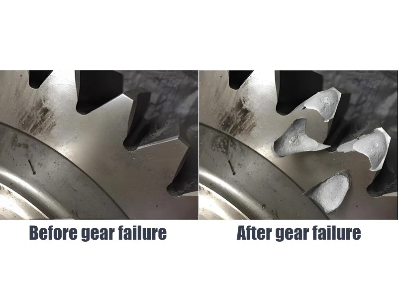Comparison of Gear Failures Comparison of Gear Failures